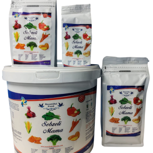 SEBZELİ 1 KG BeautifulFood Kuş Maması